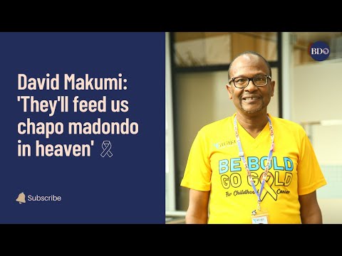 David Makumi: 'They'll feed us chapo madondo in heaven'