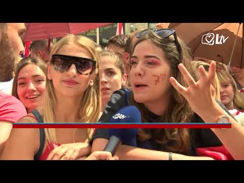 Izdvojeno 18.7.2018. - Doček Vatrenih na glavnom zagrebačkom Trgu