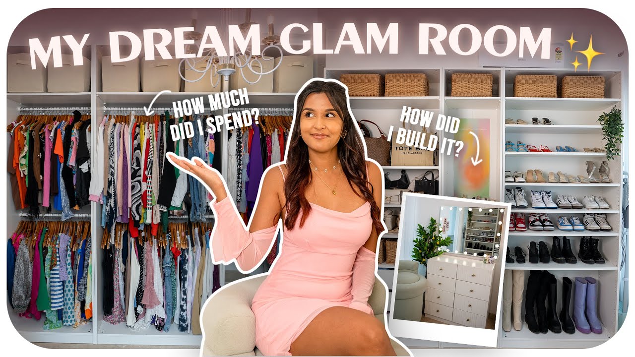 The WALK-IN Wardrobe Of My DREAMS🥹✨ / Mridul Sharma