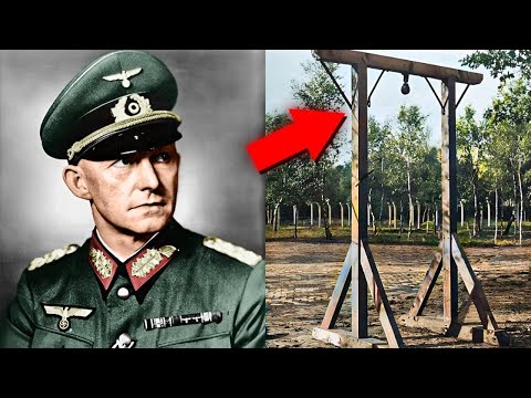 Behold the Vengeful Executions of German Generals After World War II!