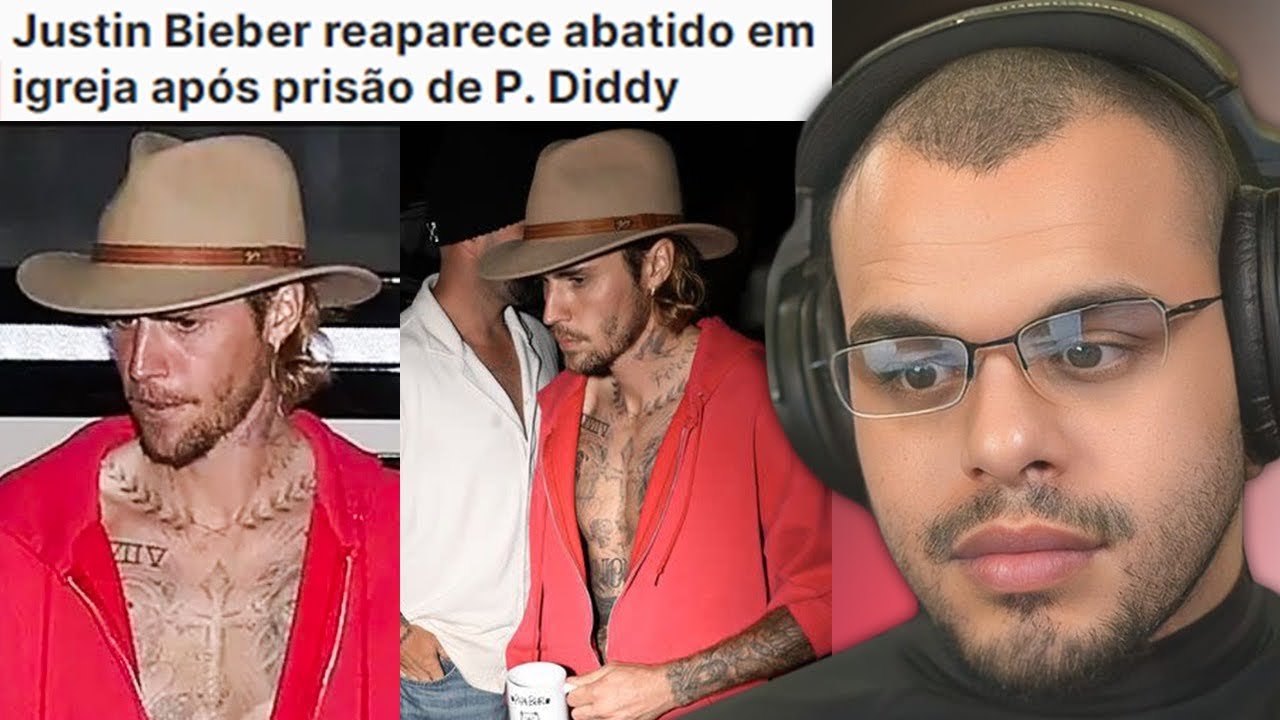 JUSTIN BIEBER REAPARECE E VAI À IGREJA APÓS PRISÃO DE P. DIDDY