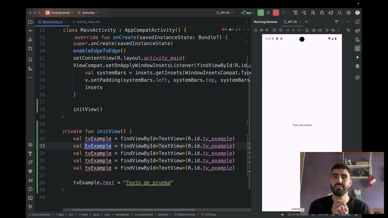 Activity Lifecycle y Viewbinding - Android #3