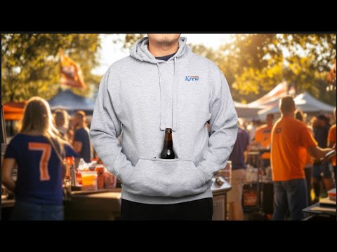 J. America Tailgate Hoodie - Embroidered