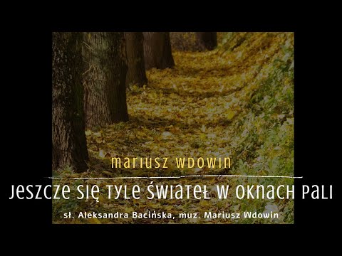 Mariusz Wdowin - Jeszcze się tyle świateł w oknach pali