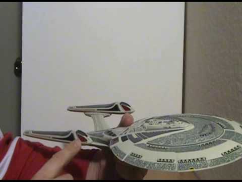 Video Review of the Art Asylum "enterprise E"