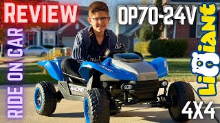 LIGIANT Ride On Car UTV OP70 Kids Review