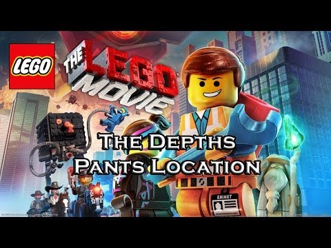 LEGO Movie Videogame-Level 9-The Depths-Pants Location
