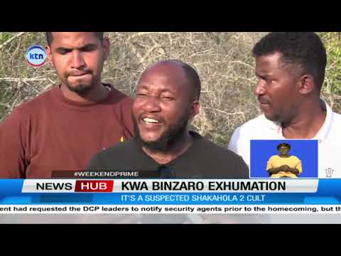 DCI exhume 4 more bodies in Binzaro, Malindi