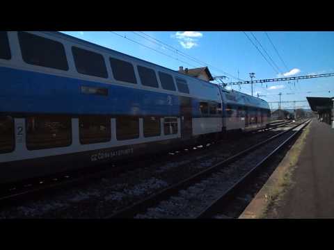 Odjezd vlaku Os 8825 (ČD 471.067 "Bohouš") - Praha-Radotín, 17. 4. 2014