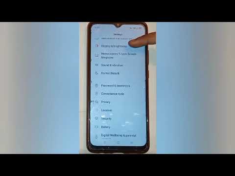 how to increase font size in realme 5s,increase font size setting