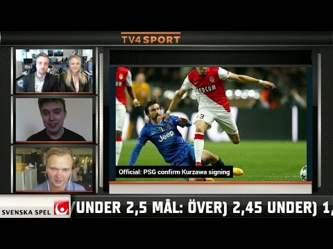 Fotbollskanalen Kickoff: "Kurzawa är en exemplarisk människa" - TV4 Sport