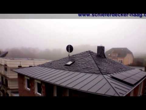 Wilde Deckung aus Schiefer