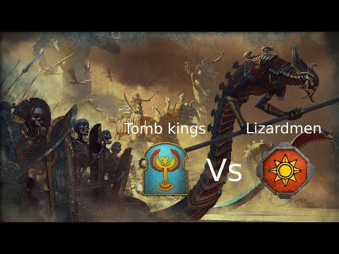 Tomb kings are soo cool (Total War Warhammer  2 battles #3)