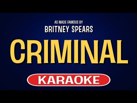 Criminal (Karaoke Version) - Britney Spears | TracksPlanet