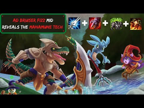 Fizz Mid vs Orianna 10.7 | AD Bruiser Fizz Mid Manamune Build