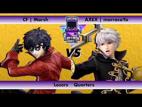 Flynn's Arcade 049 Losers Quarters - CF | Marsh (Joker) AXEX | morrocoYo (Robin) SSBU Ultimate