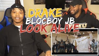 BlocBoy JB &amp; Drake "Look Alive" Prod By: Tay Keith (Official Music Video) - REACTION