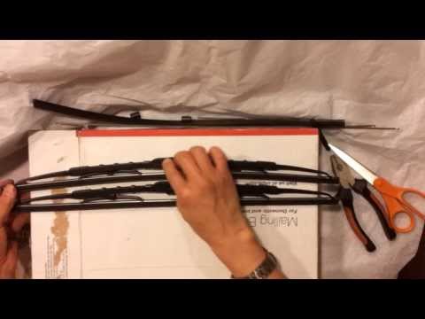 How to change wiper blade (Trico Break-To-Fit)