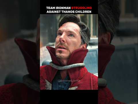 Team Iron Vs Team Captain America Against Thanos Children...🔥☠