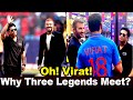 Football And Cricket Royalty Unite David Beckham Meets Sachin Tendulkar Virat Kohli Inter Miami