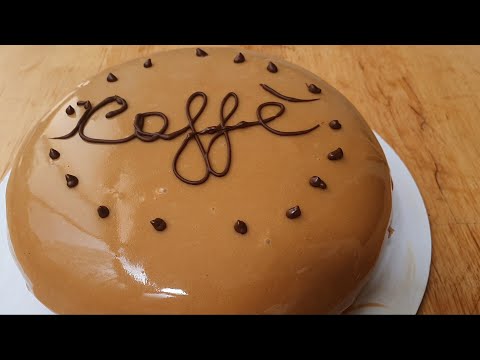 semiifreddo al caffè con glassa al caramello