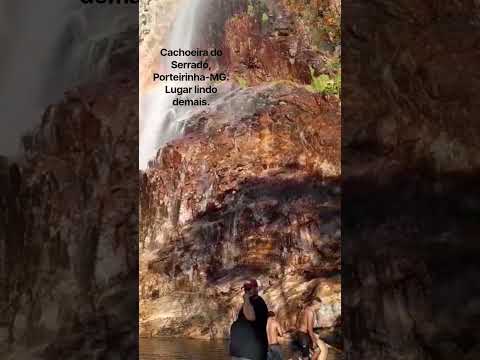 Cachoeira do Serrado, Porteirinha-MG. Aeroporto +próx e locação carro em MOC. pousadas em Serrado.