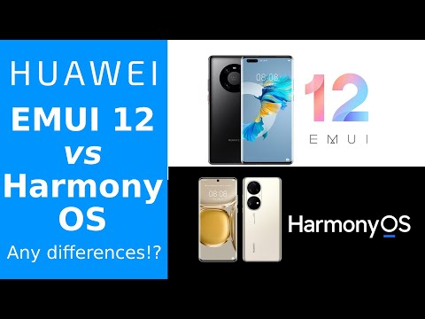 EMUI 12 vs HarmonyOS - Feature Differences!?