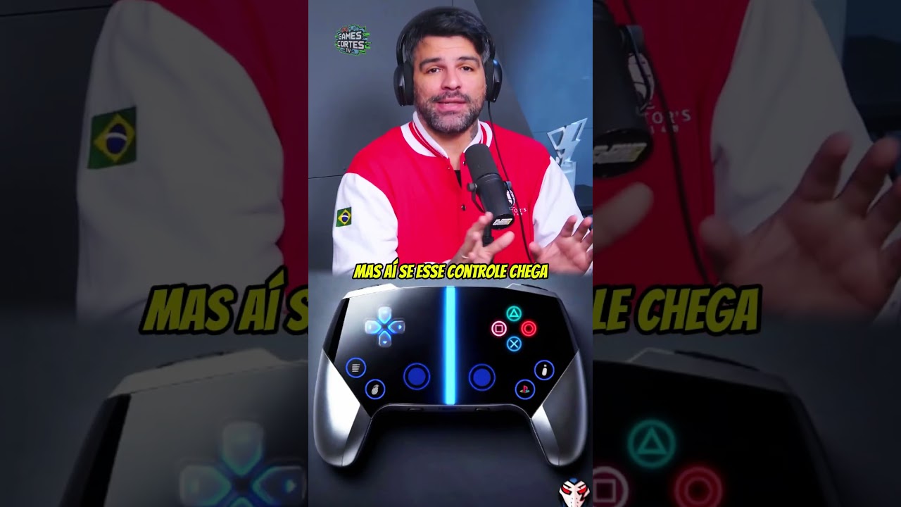 O NOVO CONTROLE BIZARRO DA PLAYSTATION! 😱 #playstation #ps5 #games #flowgames