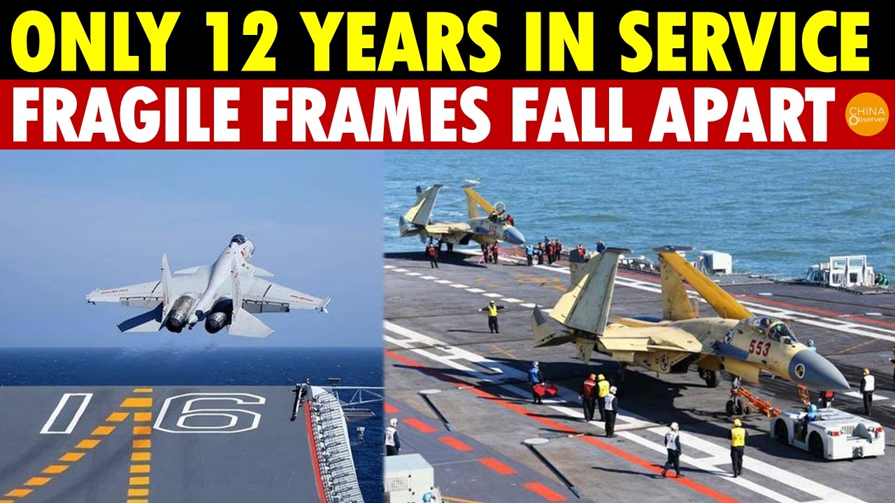 China’s Carrier Fighter Nightmare: A “Joke” With Less Than 12 Years Of Life