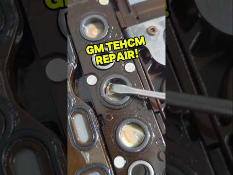 GM Transmission Solenoid / TEHCM Repair! #shorts #mechanic #tipsandtricks #howto #gm #transmission