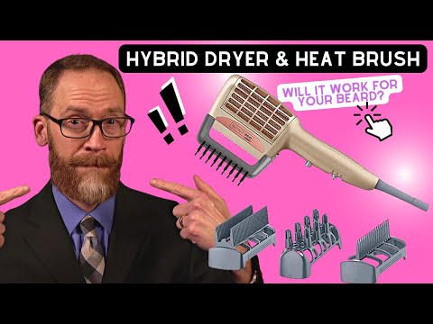 INFINITIPRO BY CONAIR 4-in-1 Frizz Free Styling Hair Dryer, 1875W Hair Dryer and 4 Attachments video review thumbnail