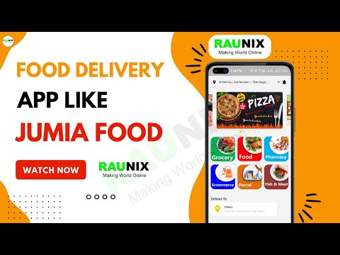 how to make food delivery app like jumia food | App like jumia food | #jumiafood #raunix