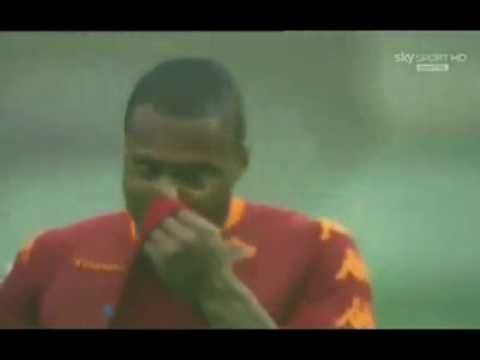 Errore di Julio Baptista in Parma - Roma L'ira di Carlo Zampa