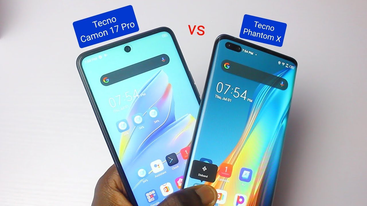 Tecno Camon 17 Pro vs Tecno Phantom X: Speed Test, Camera Comparison & Full Specs