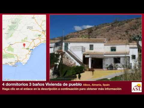 4 dormitorios 3 baños Vivienda de pueblo se Vende en Albox, Almeria, Spain