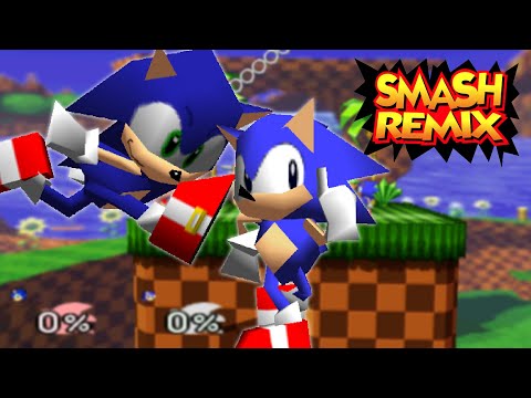 SONIC JOINS SMASH 64 | Smash Remix 1.1.0 Showcase