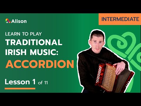 Learn Traditional Irish Accordion | Intermediate | Lesson 1 | Free Online Course