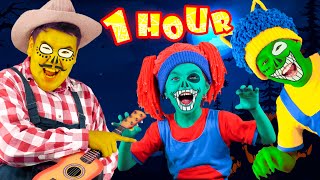 Four Little Zombies | Nursery Rhymes &amp; Kids Songs | Swekind