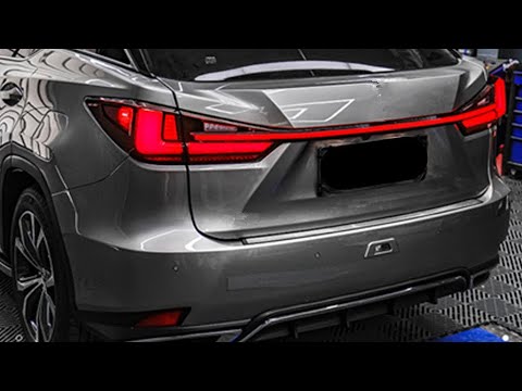 New Facelift Tail Lights for a 2016-2021 Lexus RX350 RX450 with Trunk Lamp