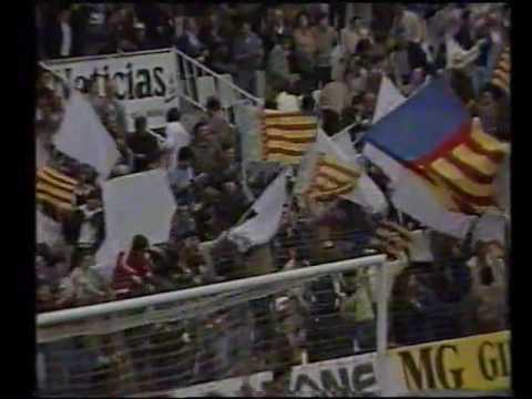 Valencia CF 2   1 Racing de Santander (Liga 1982-1983)