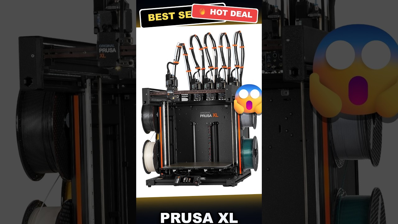 Prusa XL Review: The 5-Toolhead 3D Printer Worth the Hype for Pros? review video