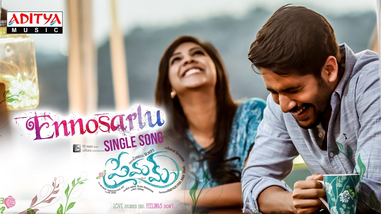 Ennosarlu Lyrics  | Premam Telugu | Anupama Parameswaran, Madonna Sebastian, Naga Chaitanya, Shruti Haasan | Sachin Warrier | Rajesh Murugesan