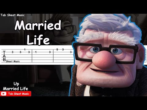 Up - Married Life Guitar Tutorial Video
