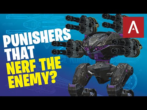 War Robots - Improving Punishers On The Leech With Suppression Drone WR Max Gameplay