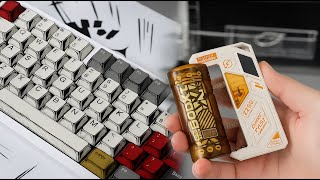 🎨 Art Meets Power ⚡ Stunning Anime Keyboard & Super Fast Charger – The Future of Aesthetic Tech!