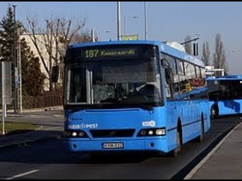 Budapest, 187.-es busz (Kelenföld vá.M./Őrmező/-Kamaraerdő) bus line 187