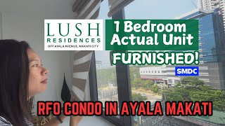 LUSH Residences - 1 Bedroom Actual Unit TOUR | Fully Furnished