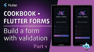 Building Flutter Forms | Designing the Login Form  • Part 1