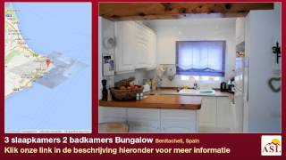 preview picture of video '3 slaapkamers 2 badkamers Bungalow te Koop in Benitachell, Spain'