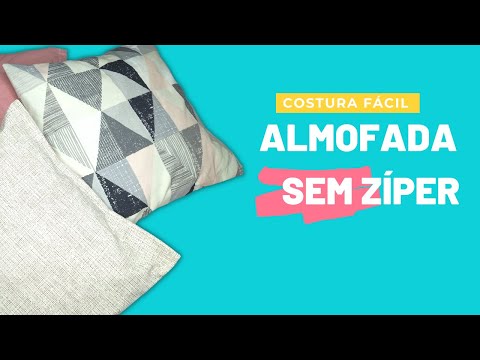 How to Make a Pillow Cover Without a Zipper - Very Easy to Do